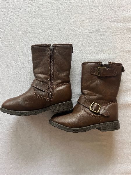 Carter's Brown Boots, girls, size 9, Shoes 9 (Toddler:2-4yr)