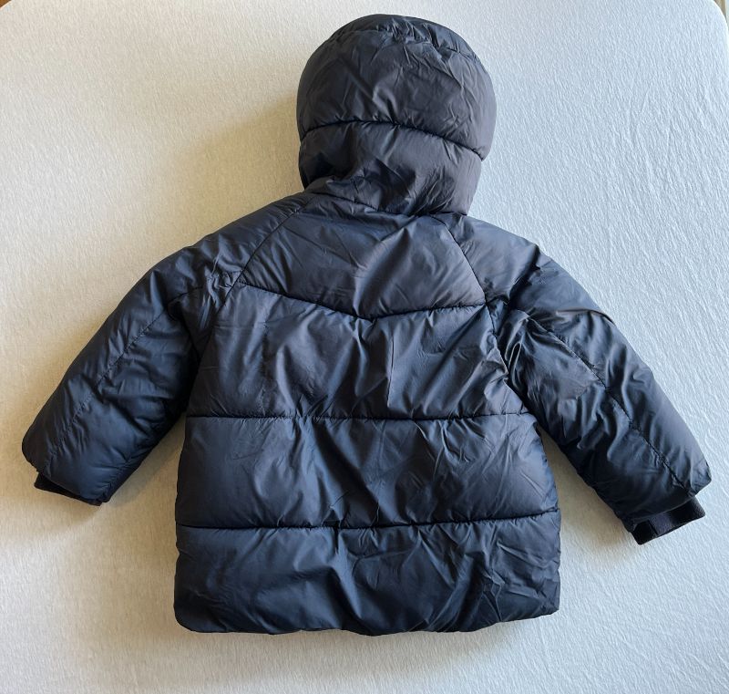 Zara Winter Jacket, 2-3 years, Blue Down, Kids 3T
