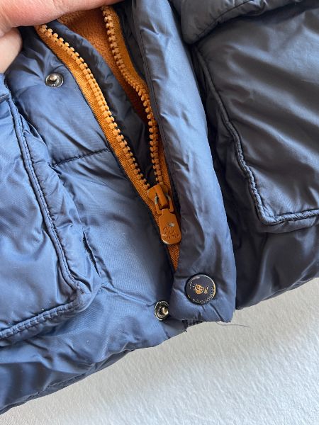 Zara Winter Jacket, 2-3 years, Blue Down, Kids 3T
