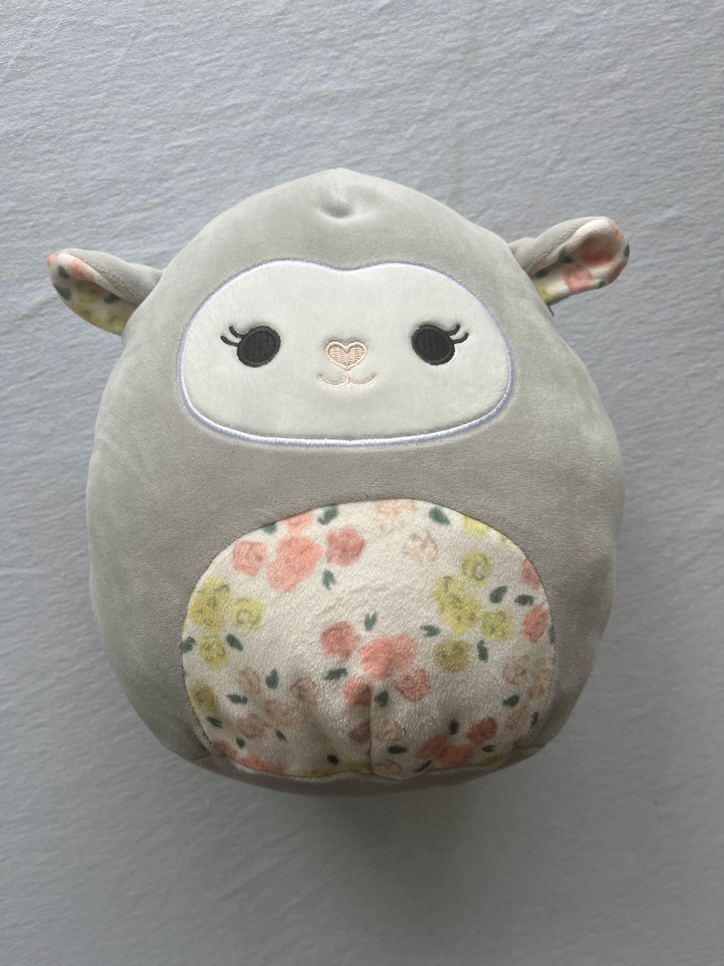 Squishmallow Easter Lamb, Grey, 12''
