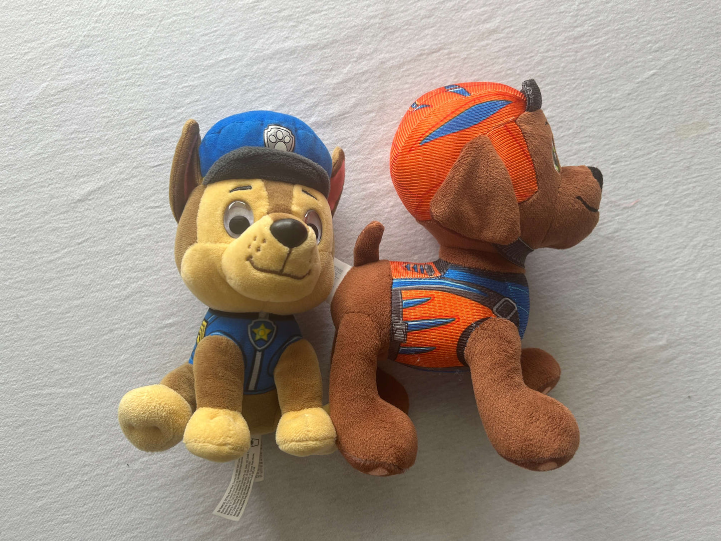 Paw Patrol Plush Set, Chase and Zuma
