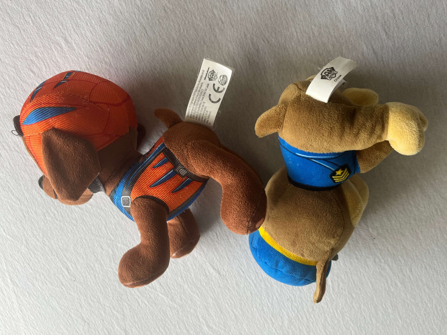 Paw Patrol Plush Set, Chase and Zuma