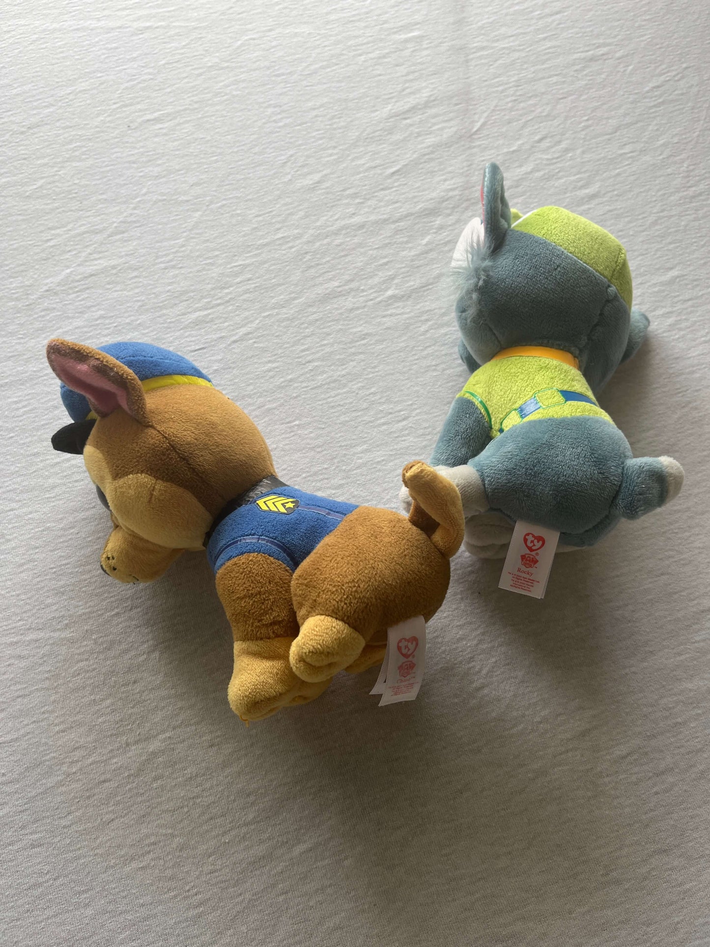 Beanie Boo Paw Patrol Plush, Chase and Rocky (1)