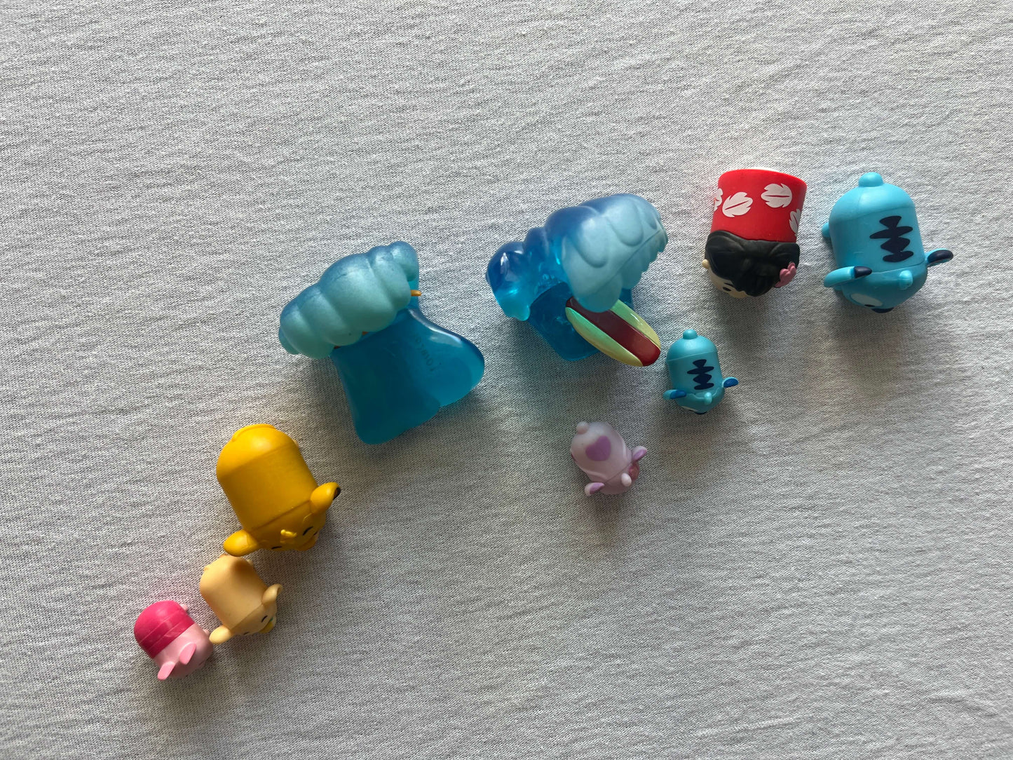Tsum Tsum Figurine Bundle; Lilo/Stitch, Lion King & Piglet
