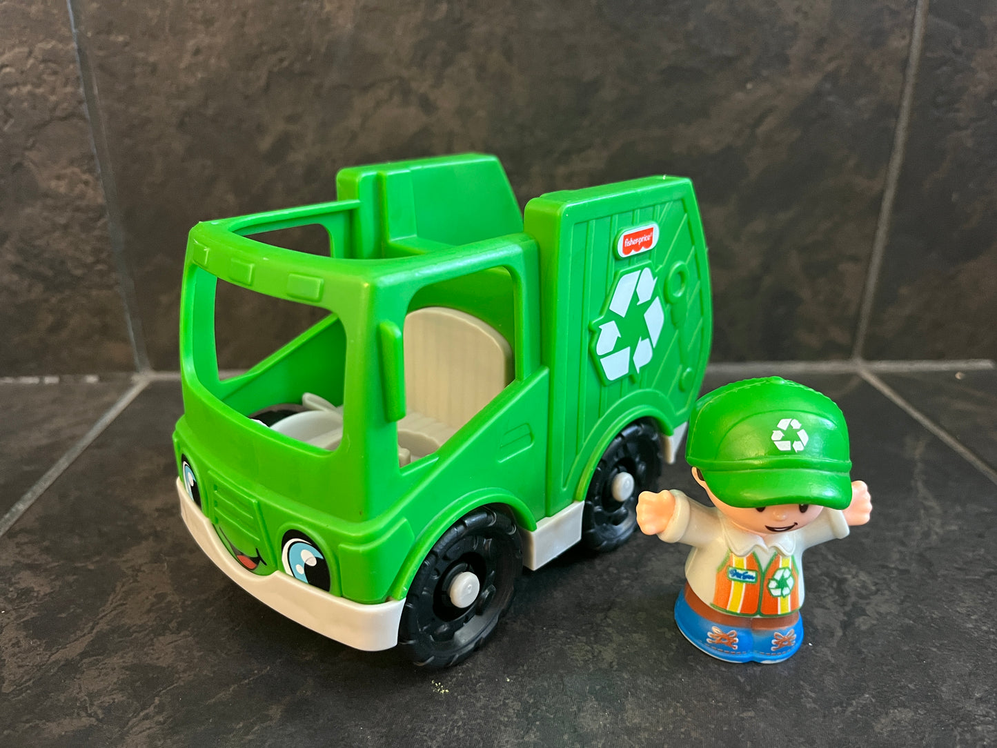 Little People Recycle Truck with Garbage Man
