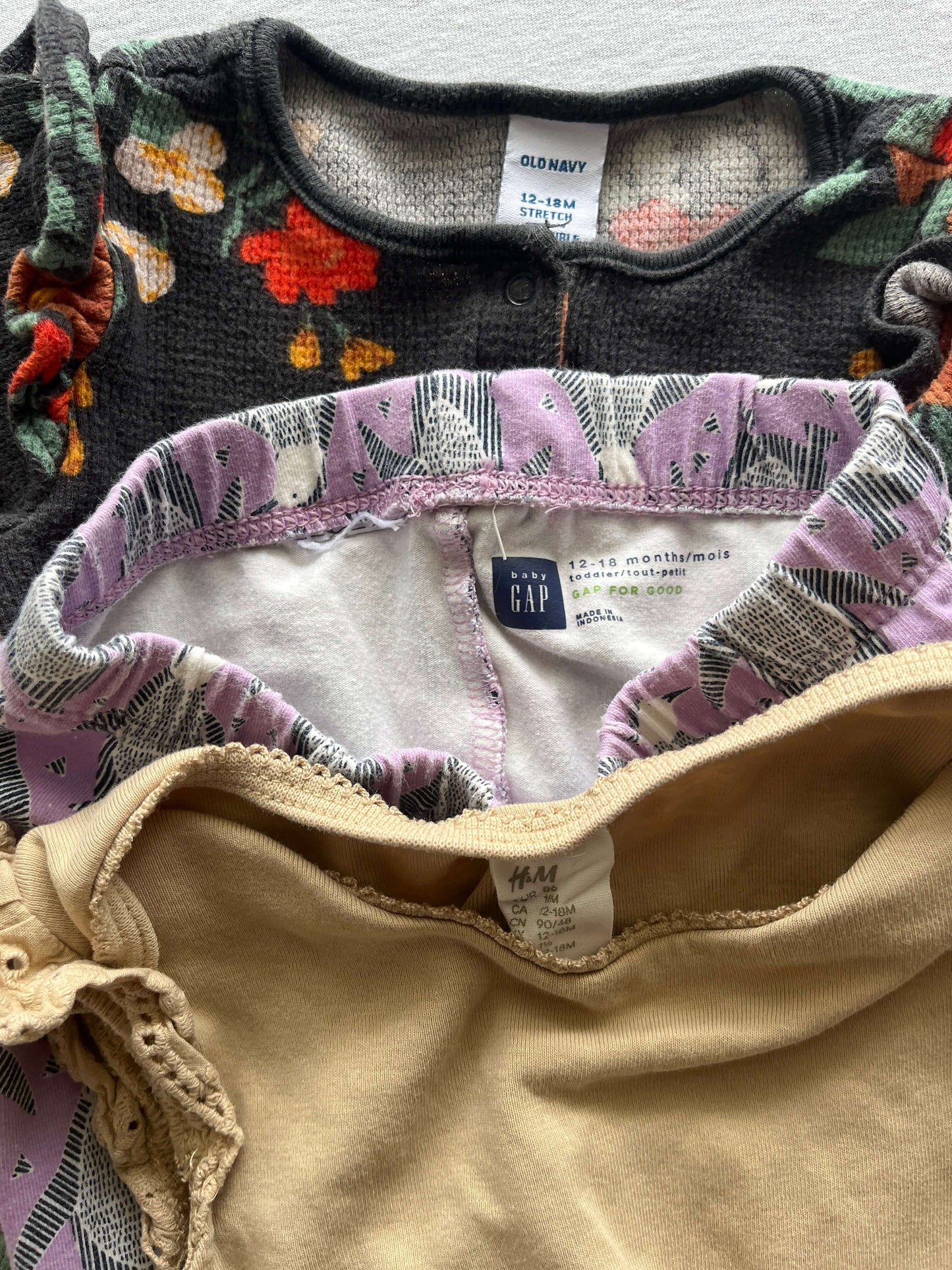 12-18 month Bundle (Old Navy, Gap, H&M), Kids 18 Month (12-18M)