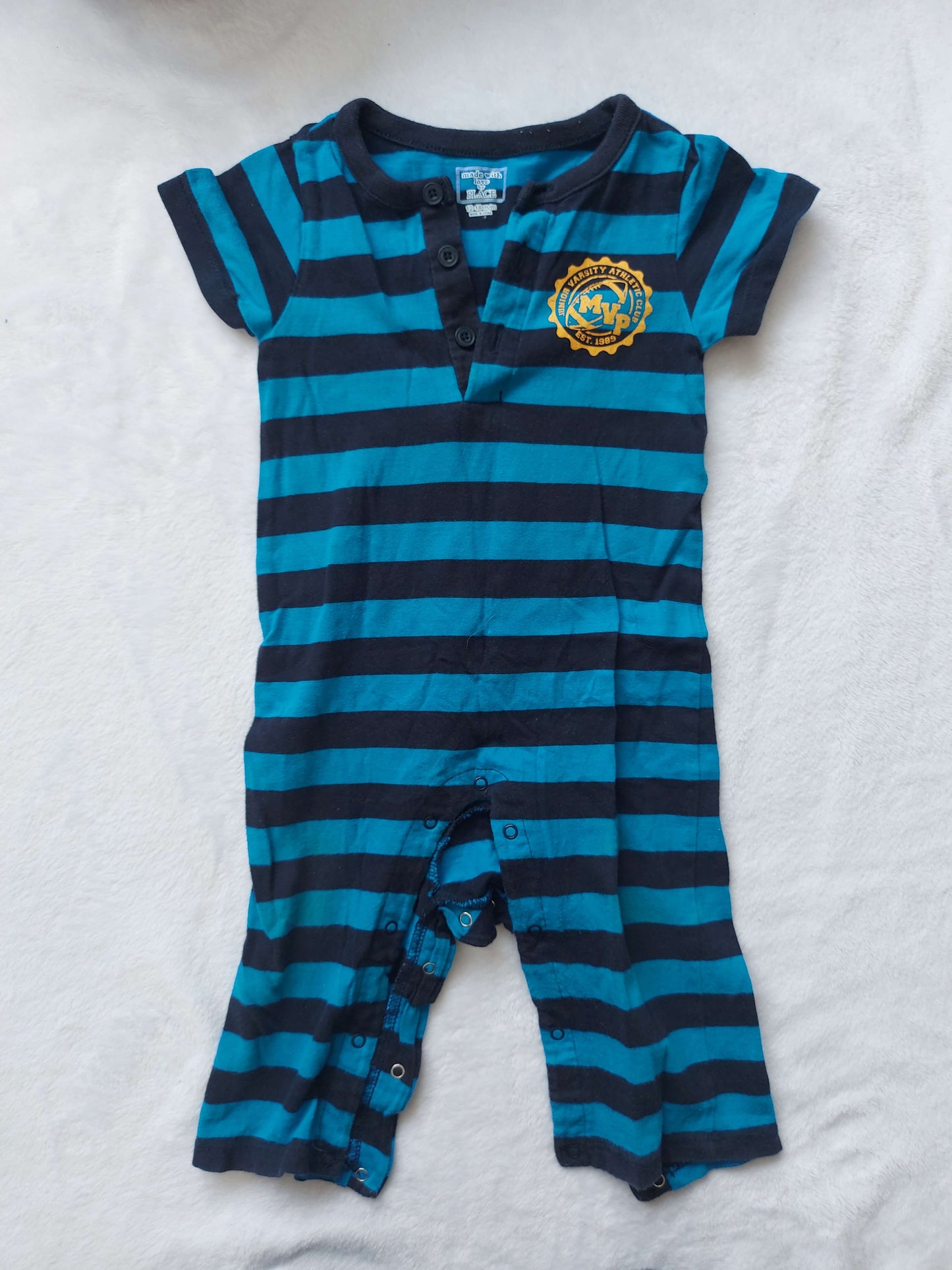 Bundle of 5 summer rompers size 12-18 months, Kids 18 Month (12-18M)