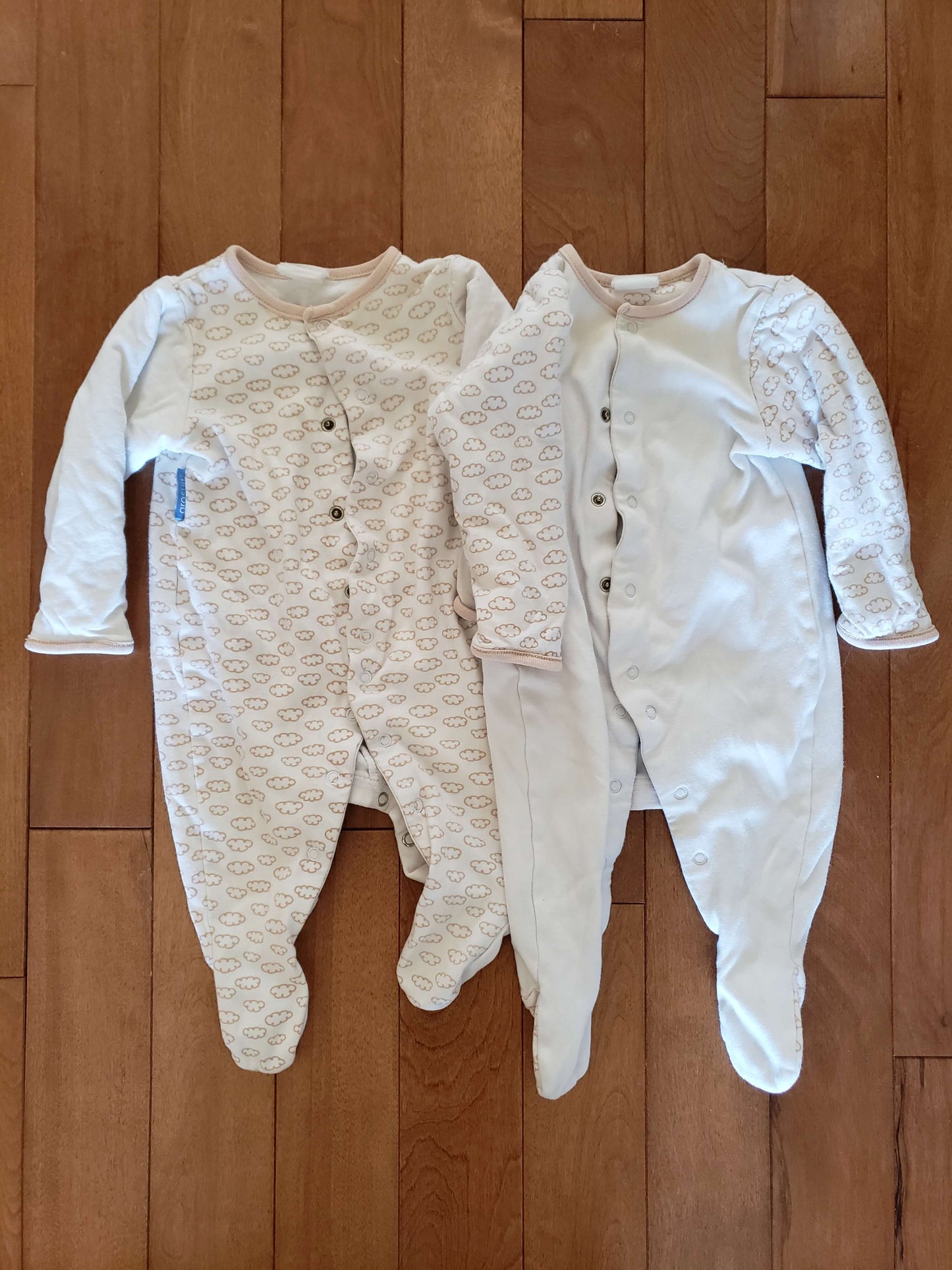 Gro brand sleepers, extra thick sleeves, 3-6m, Kids 6 Month (3-6M)