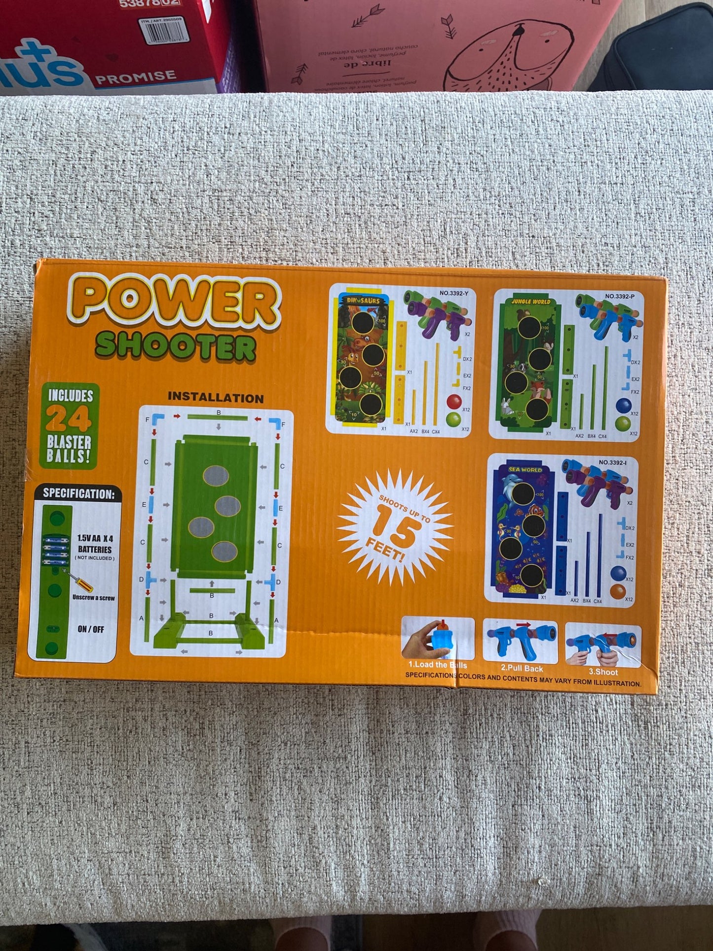New never opened power shooter game