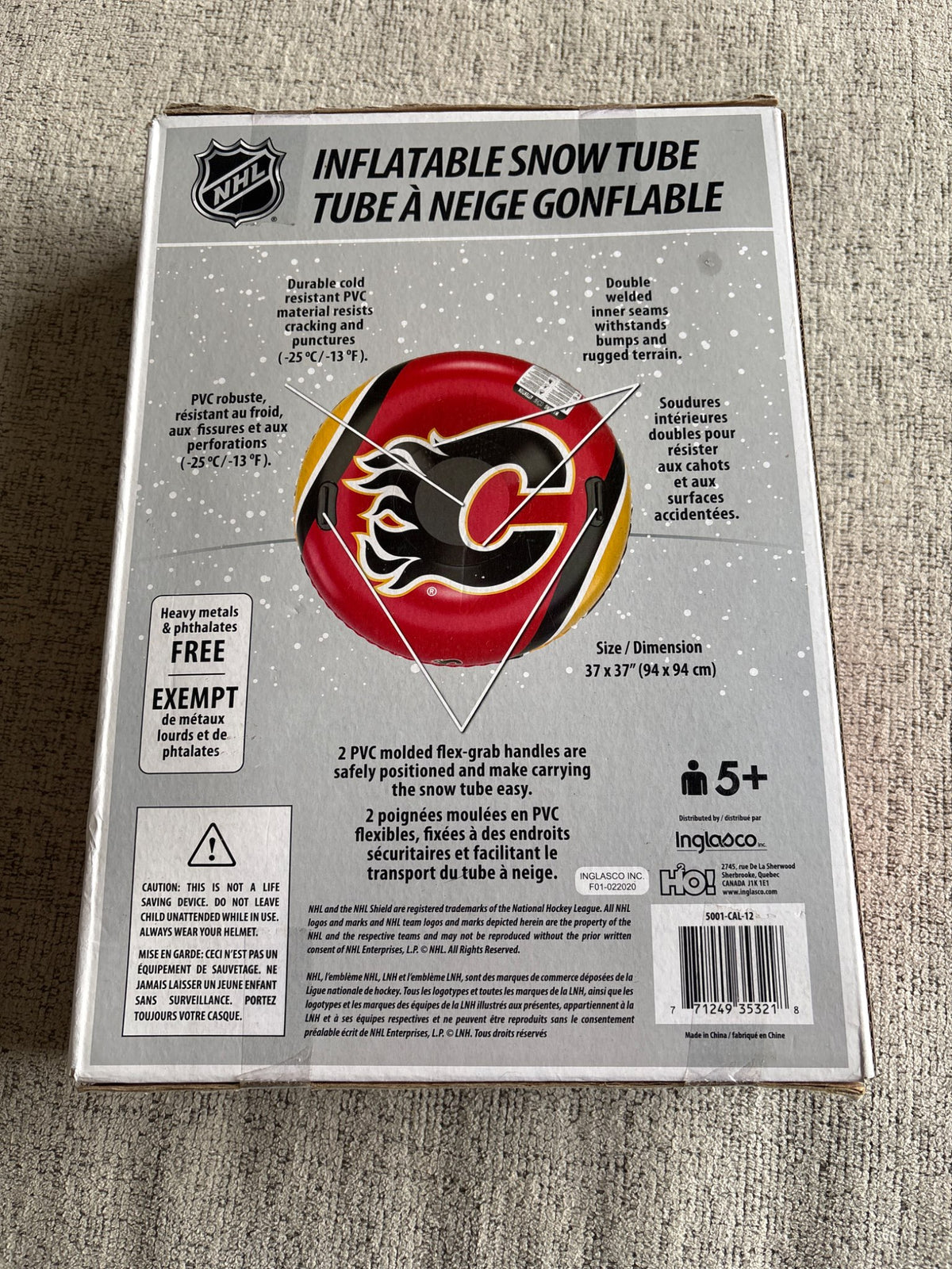 Calgary Flames Snow tube