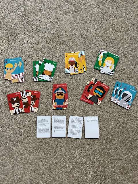 Crazy 8's card game