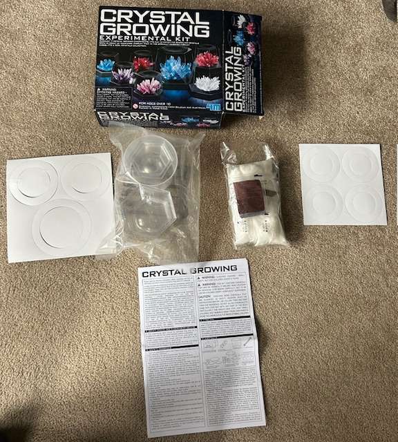 Crystal Growing Experiment Kit