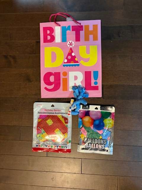 Birthday Girl Bundle with Bday Girl Bag, Balloons, Banner