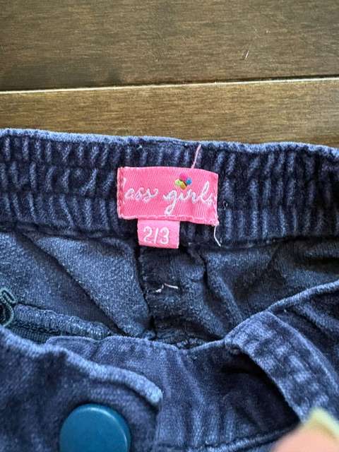 Nass Girls Pants Size 2/3, Kids 2T
