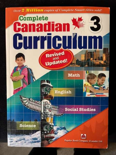 Complete Canadian Curriculum Grade 3 Workbook