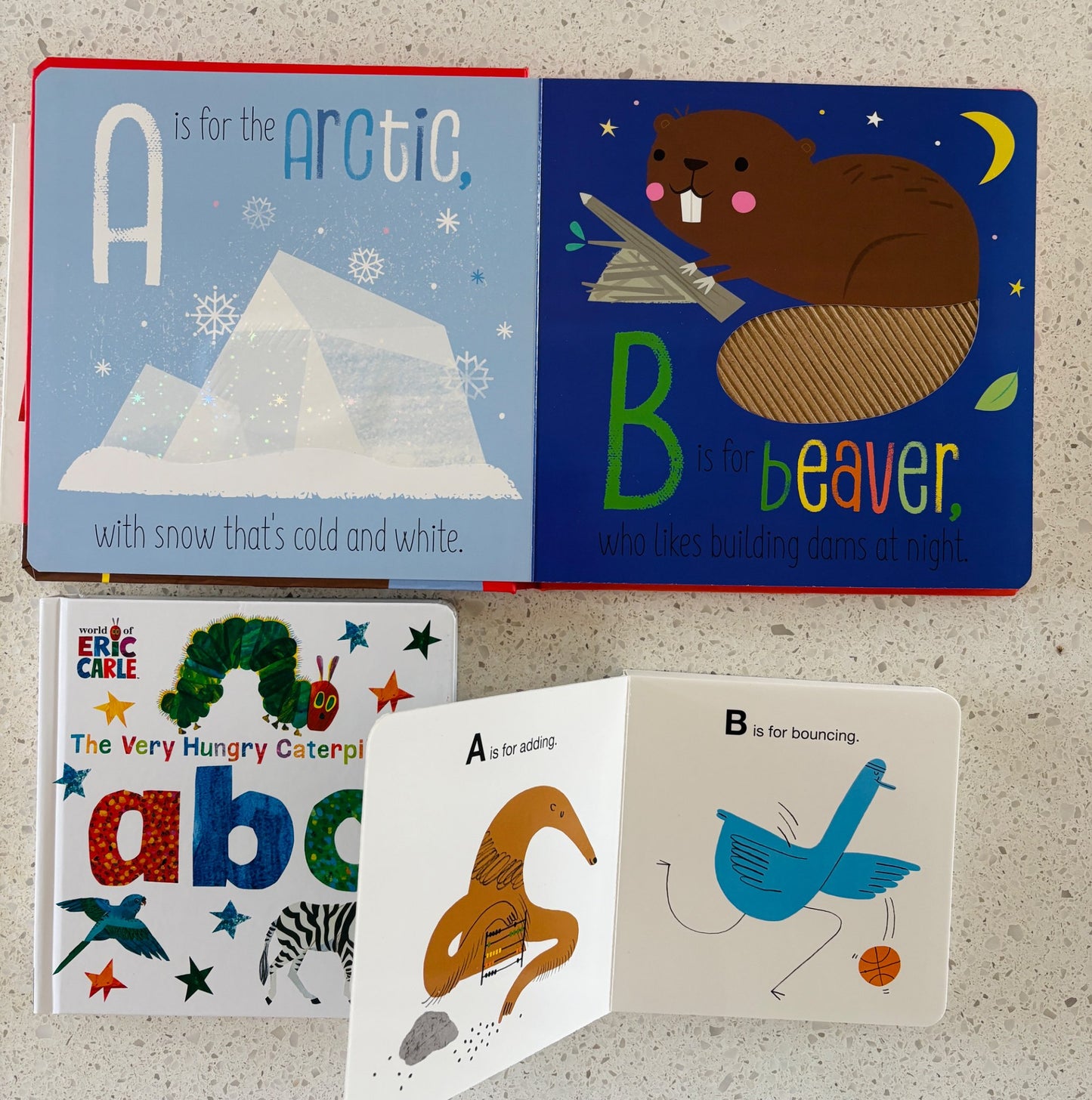Alphabet Board Books Set of 4