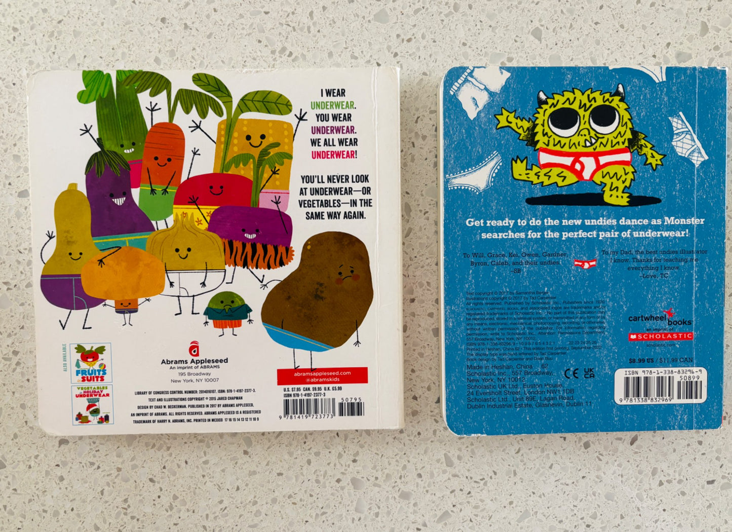 Funny Underwear Board Books Set