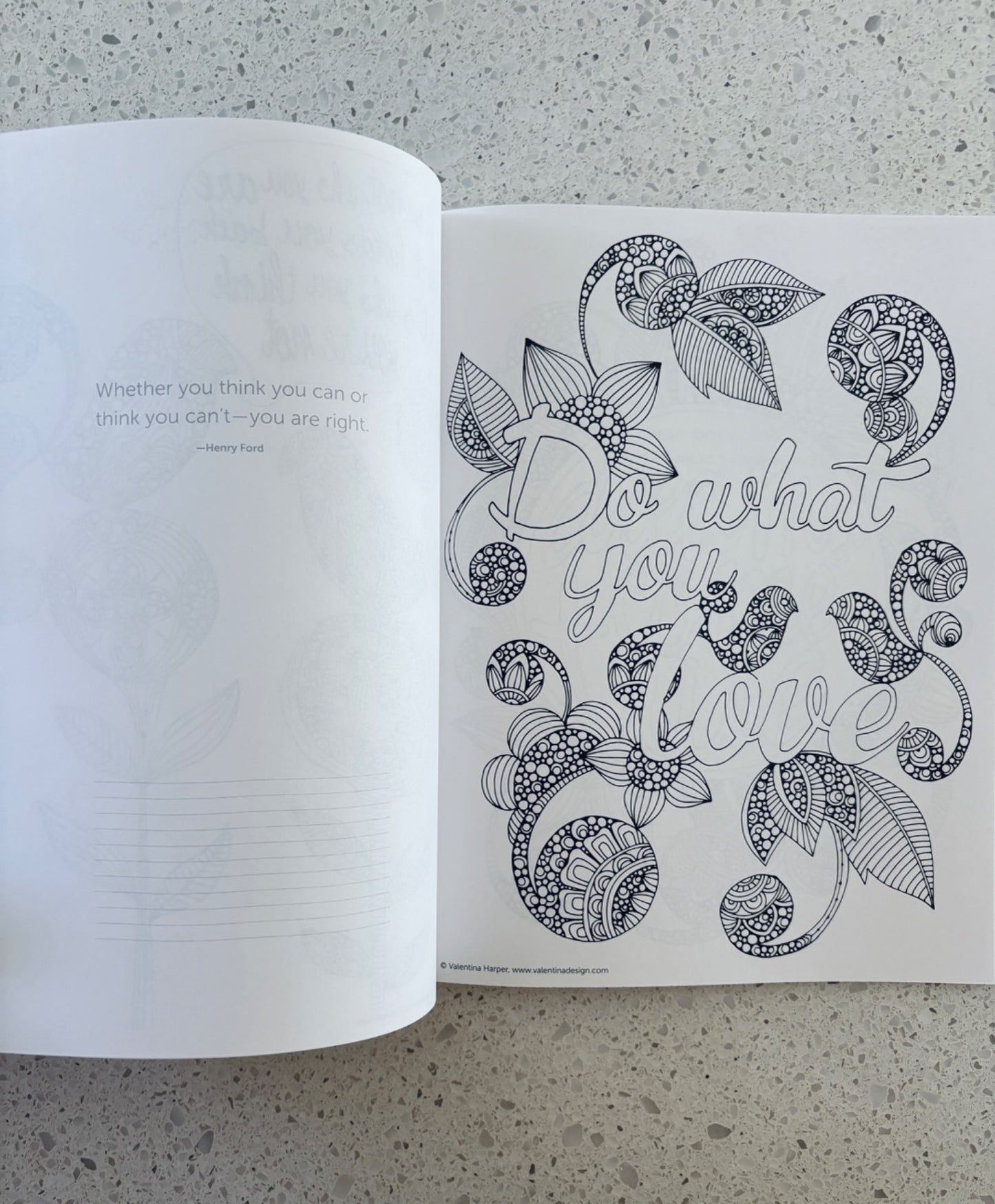 2 Mandala Style Colouring Books