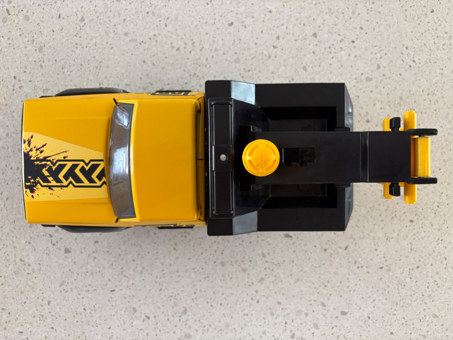 Yellow Tonka Tow Truck