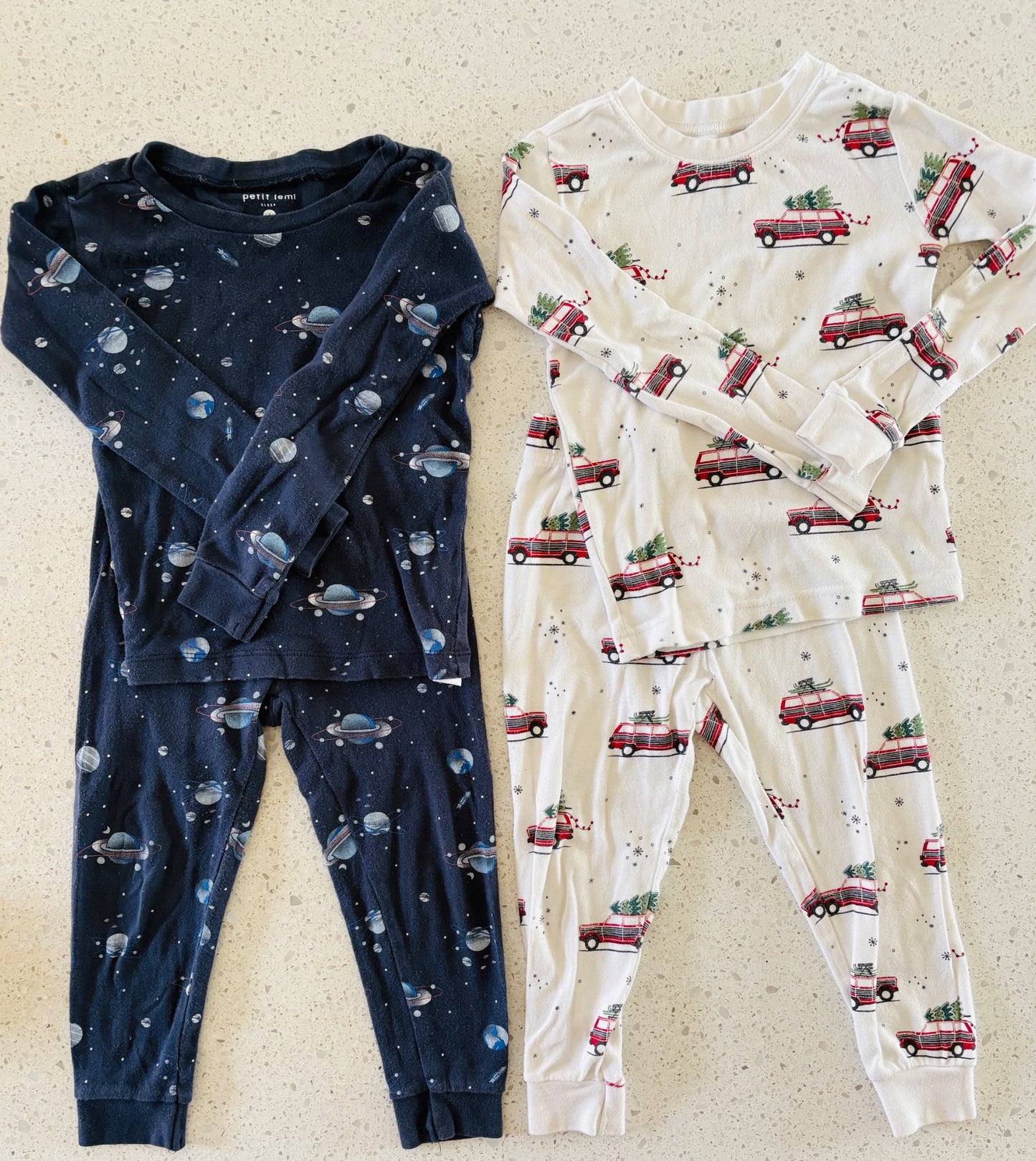 Holiday & Space Petit Lem Pajamas Size 3T , Kids 3T