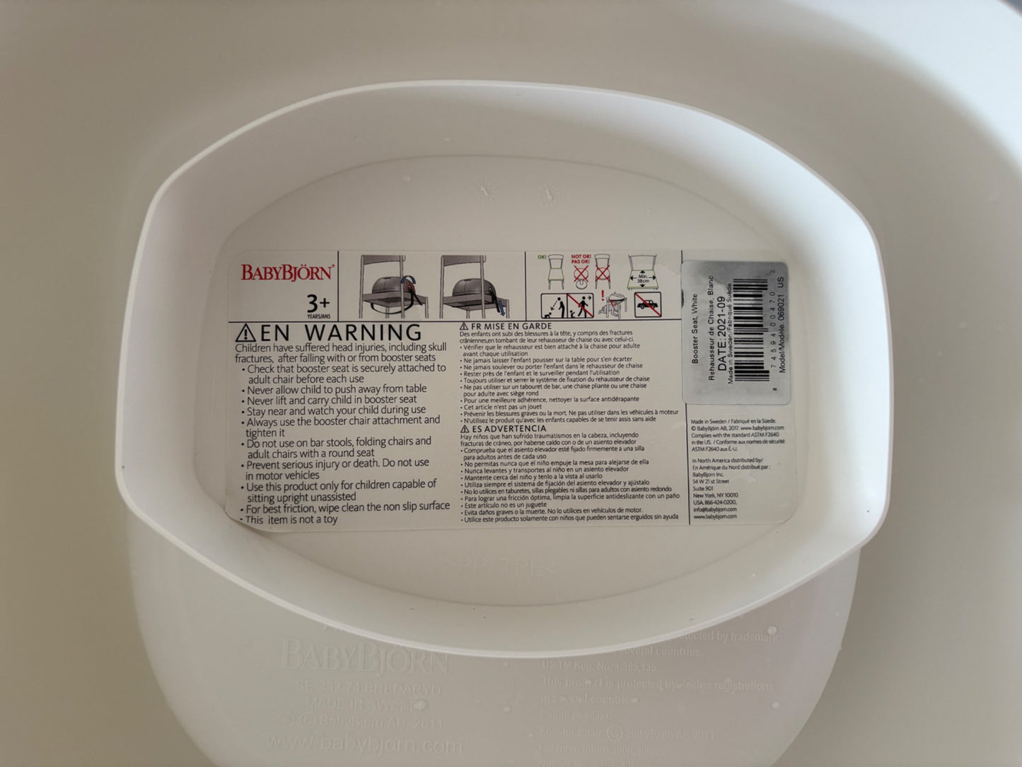 Baby Bjorn Booster Seat MSRP: $70.00