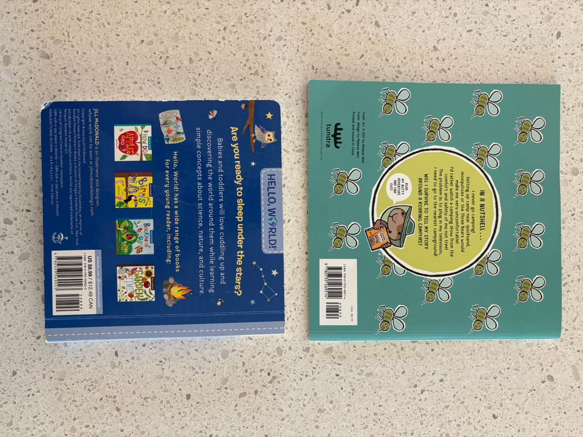 Camping Book Pair