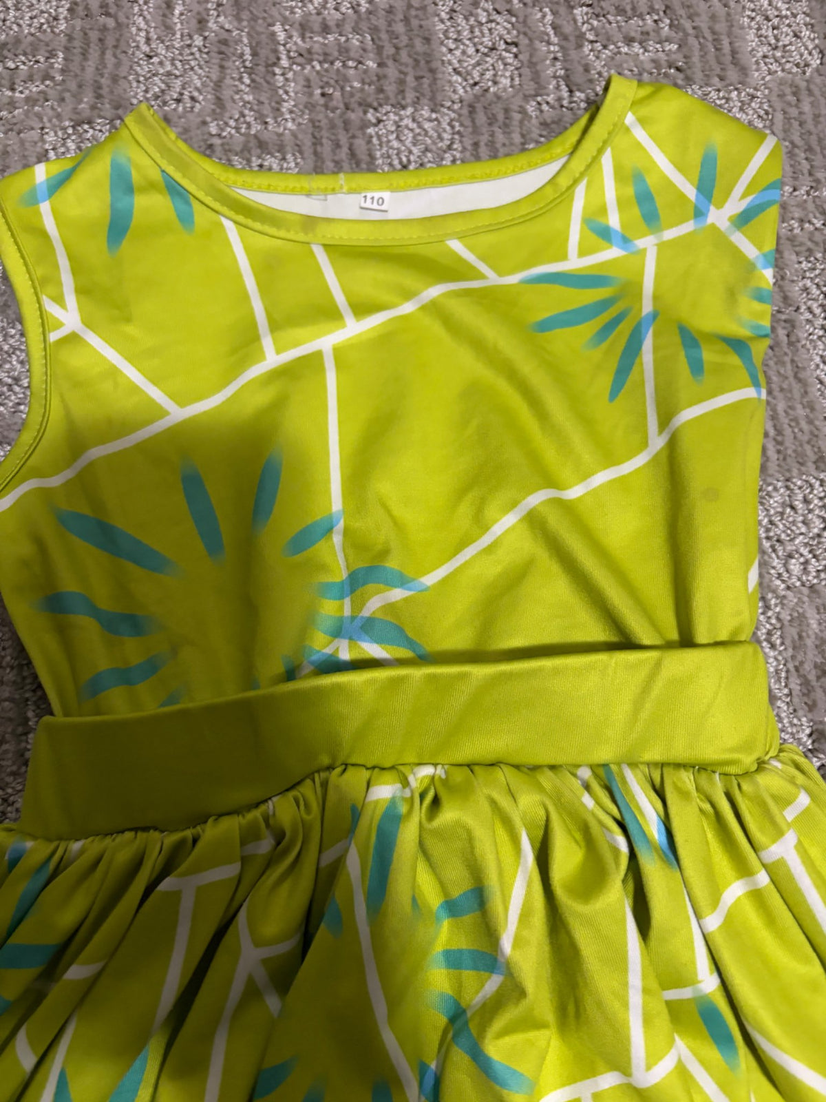 Girls dress - green, Kids 4/4T