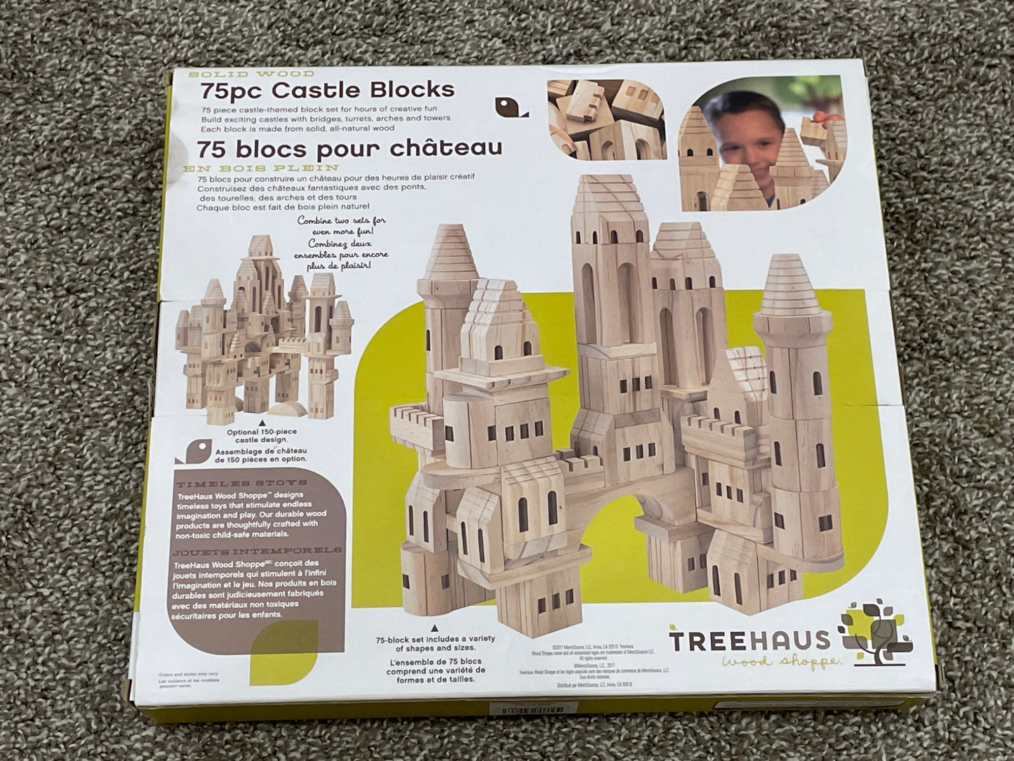 Treehaus Wooden Castle Building Blocks