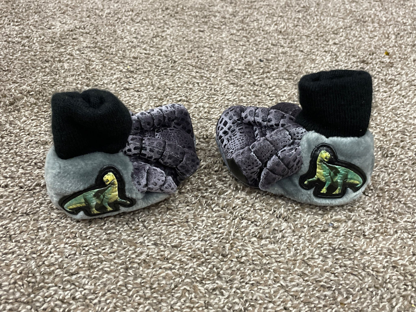 Disney Dinosaur Slippers, Size 5-6 (Small), Excellent Used Condition (EUC) , Shoes 5 (Walkers:12-24 mth)