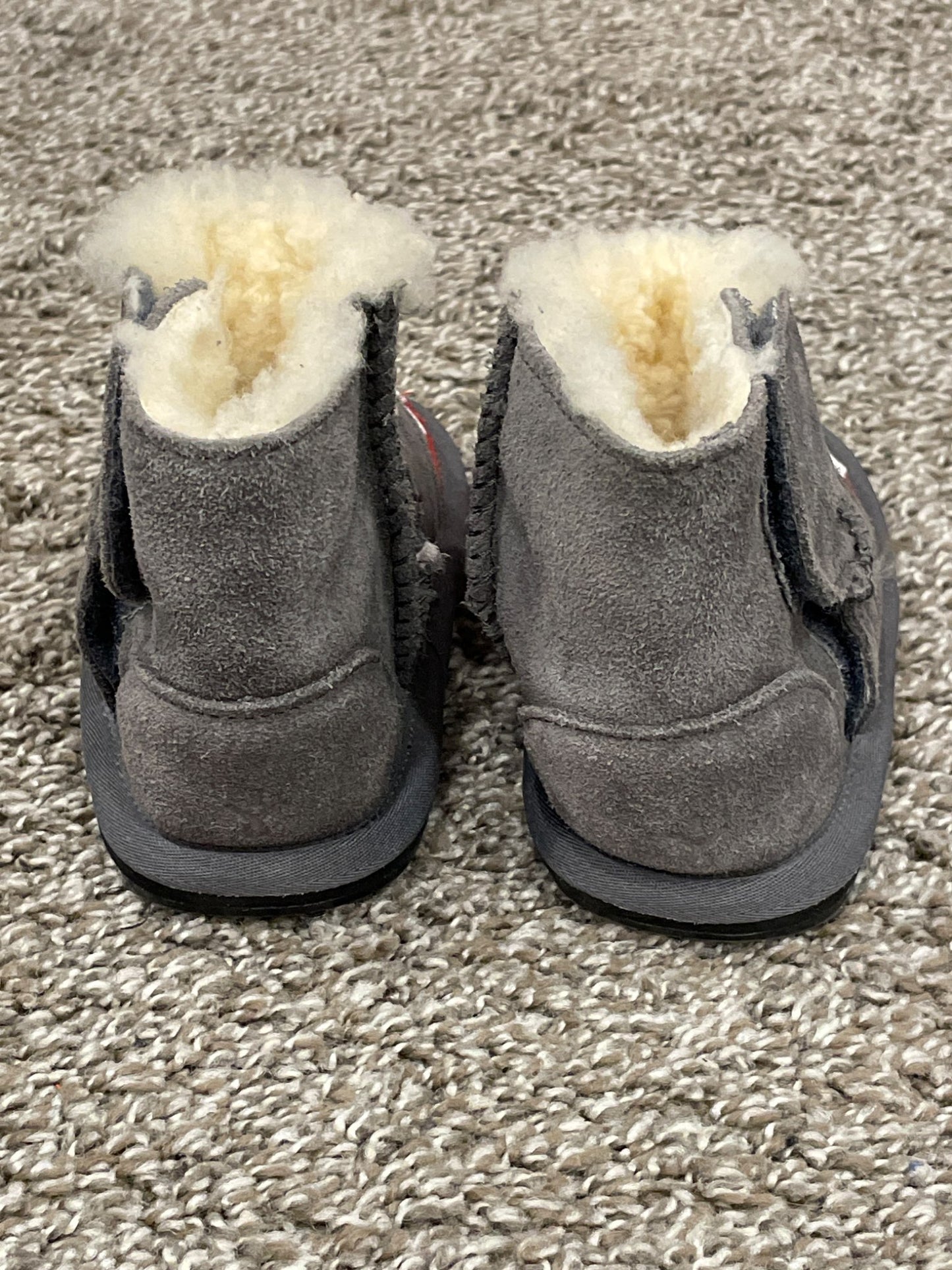 Boys Warm Monster Boots by EMU Australia, Size 7, Excellent Used Condition (EUC), Shoes 7 (Walkers:12-24 mth)
