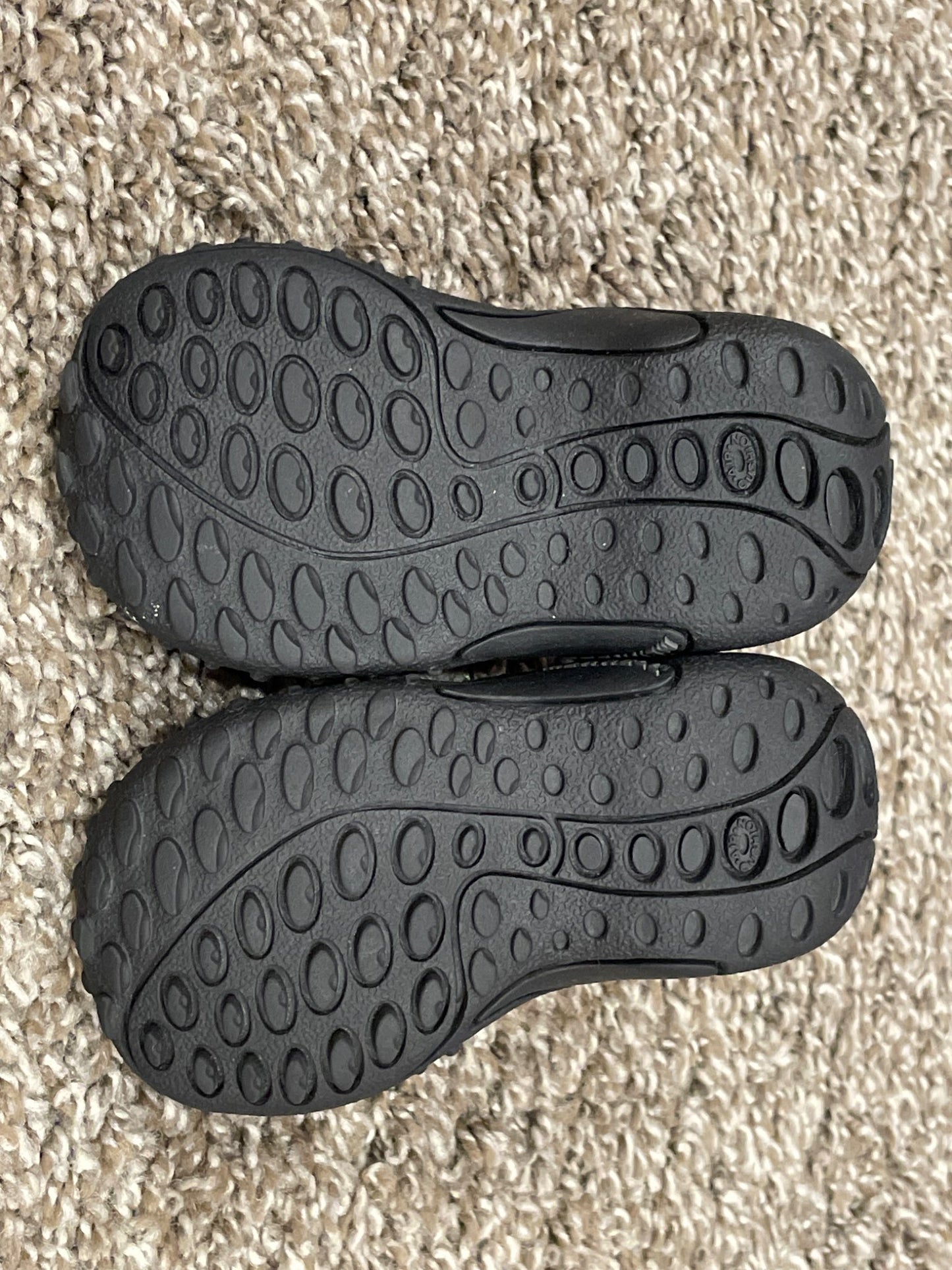 Black Suede Merrell Jungle Moc Jr Slip-On Shoes, Size 3, Very Good Used Condition (VGUC), Shoes 3 (Baby: 0-12 mth)