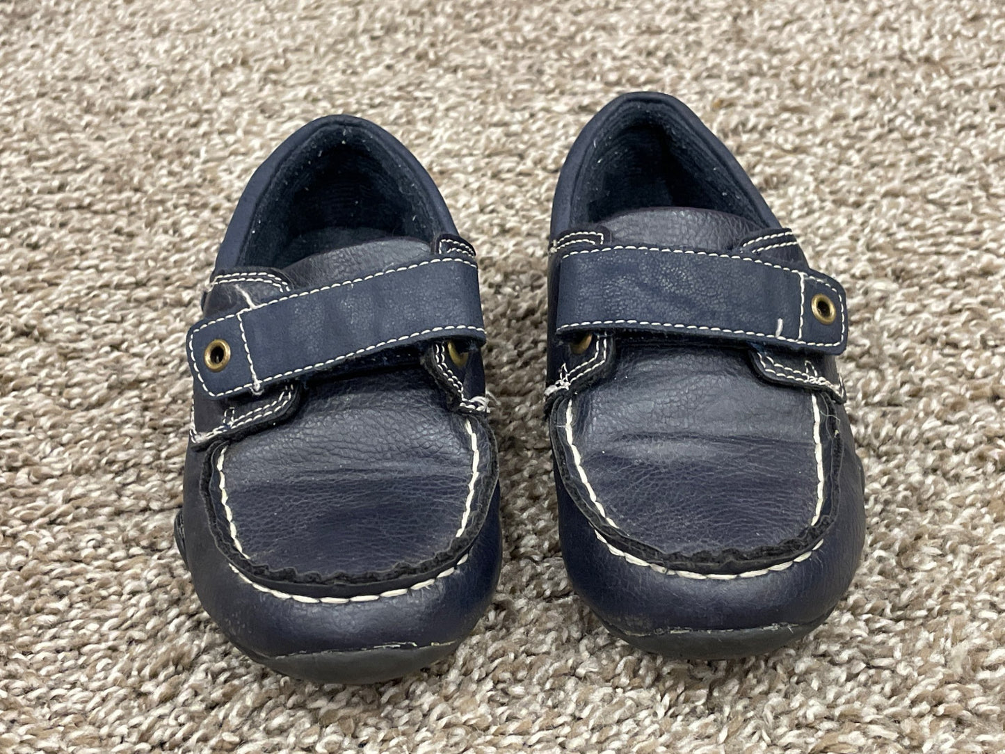 Boys Navy Blue Loafers from The Children’s Place, Size 9, Very Good Used Condition (VGUC), Shoes 9 (Toddler:2-4yr)