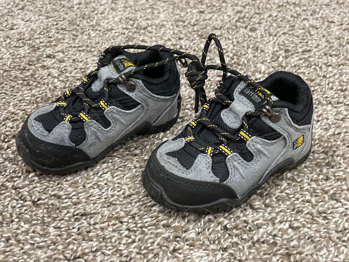 Boys Grey Karrimor Hiking Shoes / Sneakers / Runners, Size 3, Very Good Used Condition (VGUC), Shoes 3 (Baby: 0-12 mth)