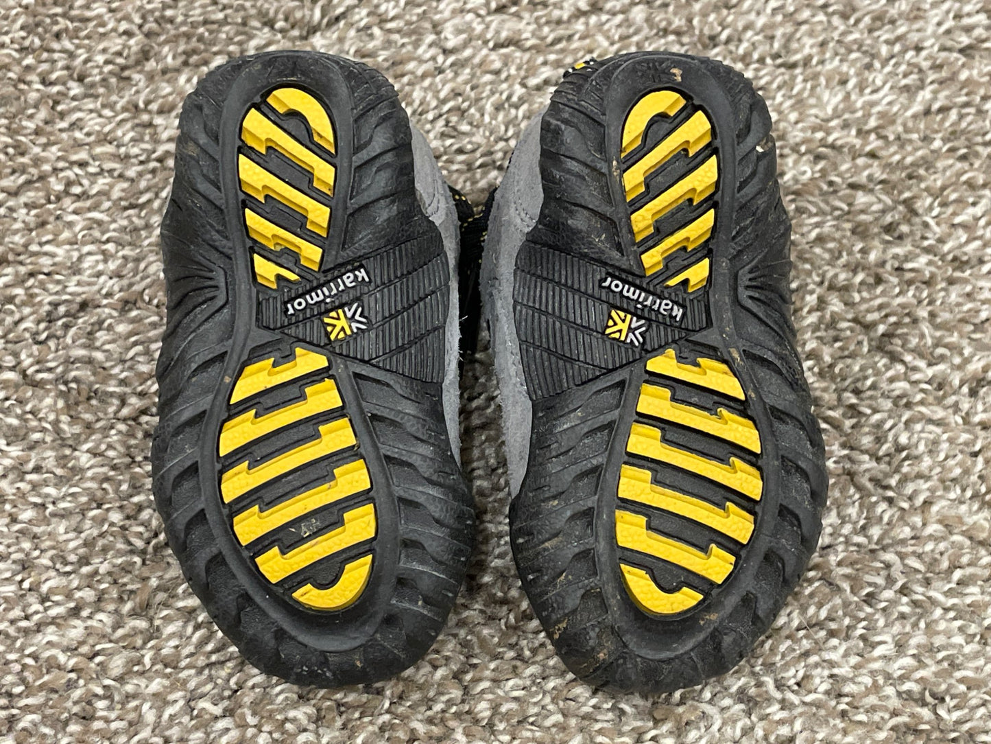 Boys Grey Karrimor Hiking Shoes / Sneakers / Runners, Size 3, Very Good Used Condition (VGUC), Shoes 3 (Baby: 0-12 mth)