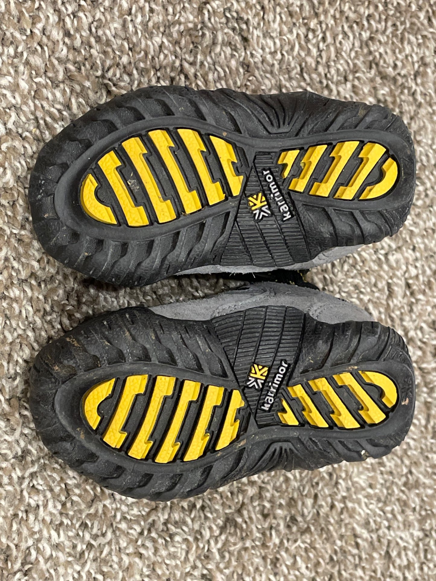 Boys Grey Karrimor Hiking Shoes / Sneakers / Runners, Size 3, Very Good Used Condition (VGUC), Shoes 3 (Baby: 0-12 mth)