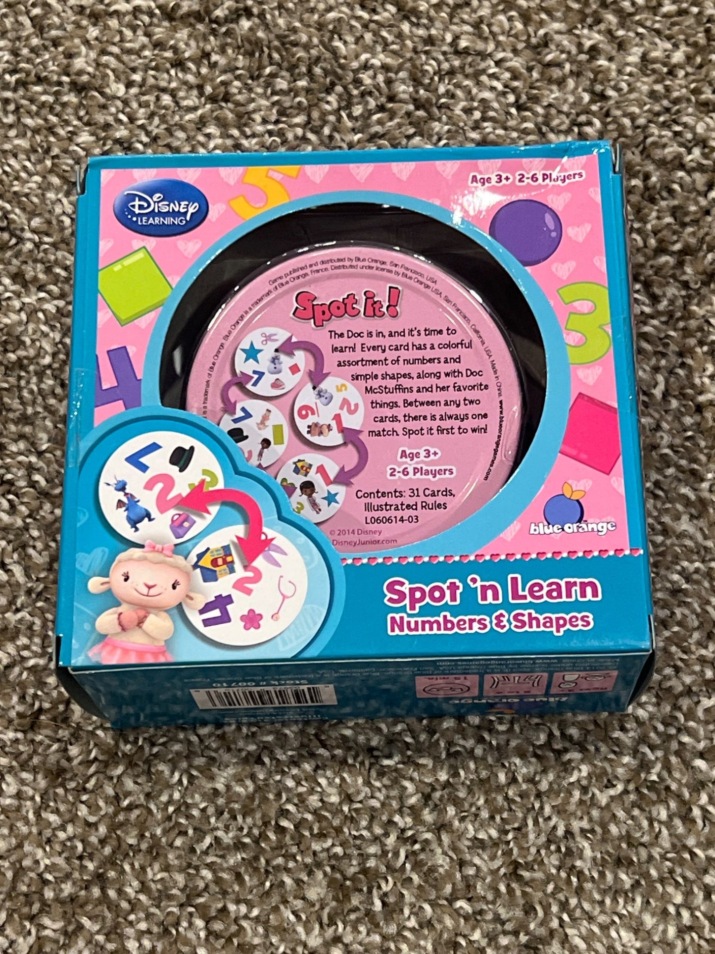 Spot it! Game Doc McStuffins, New in Box (NIB)