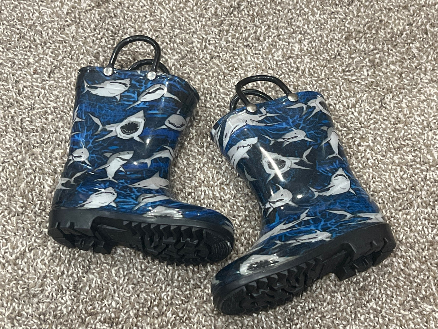 Boys, Capelli shark boots, size 7 , Shoes 7 (Walkers:12-24 mth)
