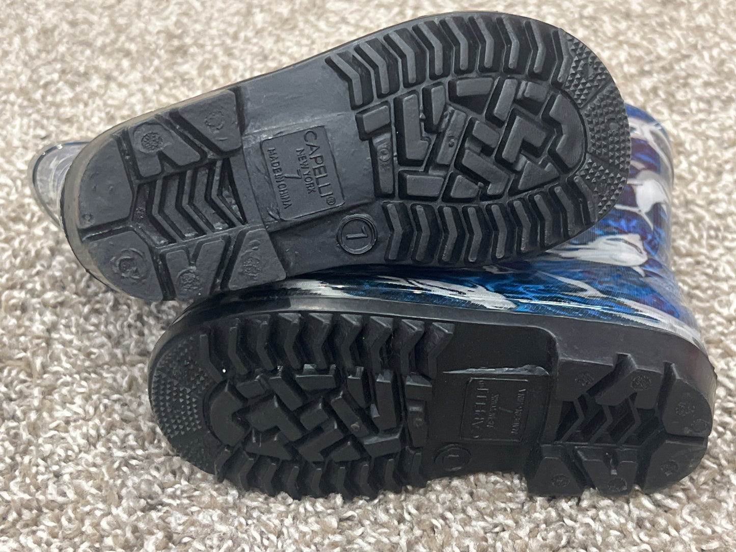 Boys, Capelli shark boots, size 7 , Shoes 7 (Walkers:12-24 mth)
