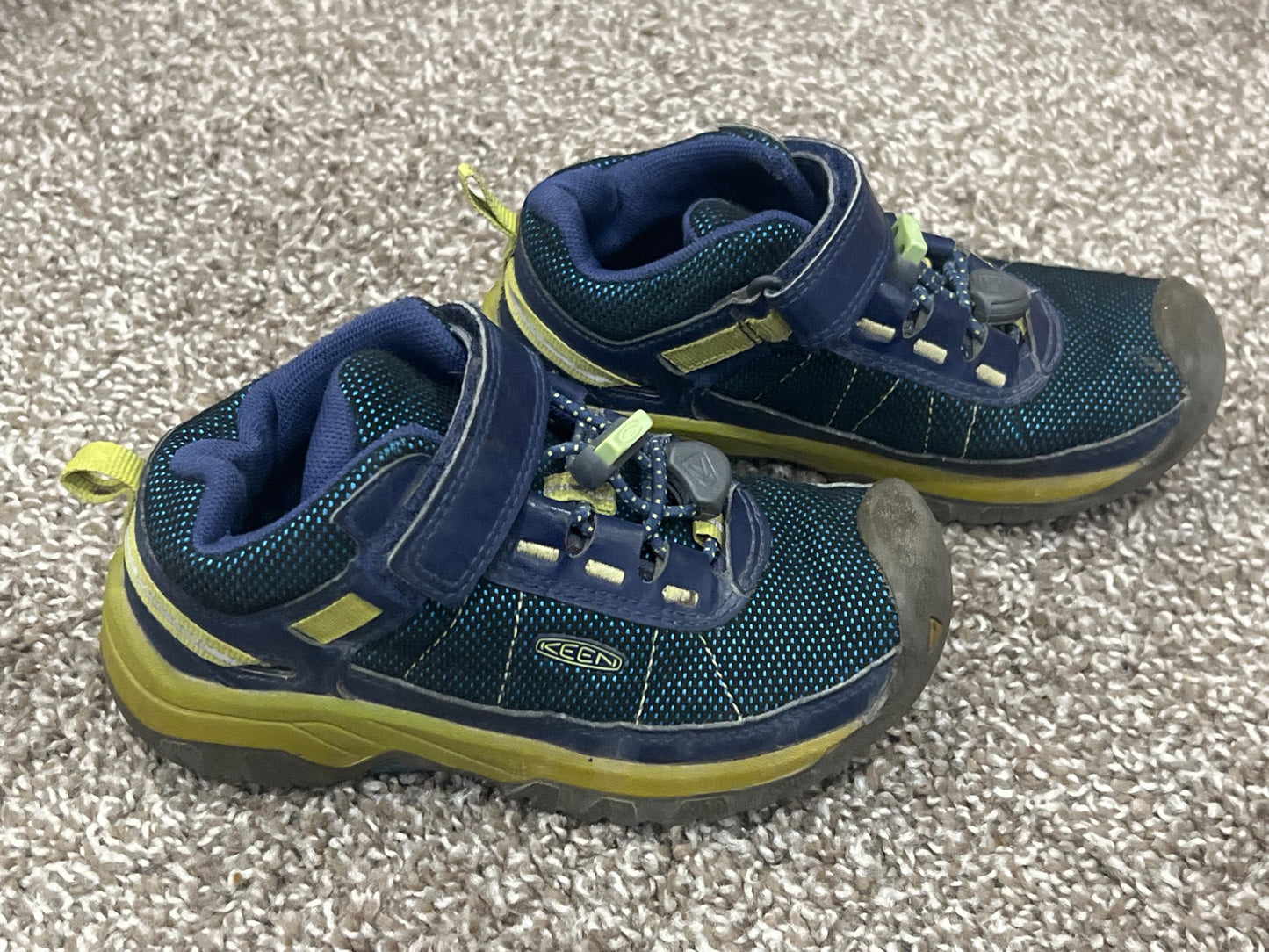 Boys, Blue Hiking Runners, size 10, VGUC, Shoes 10 (Toddler:2-4yr)
