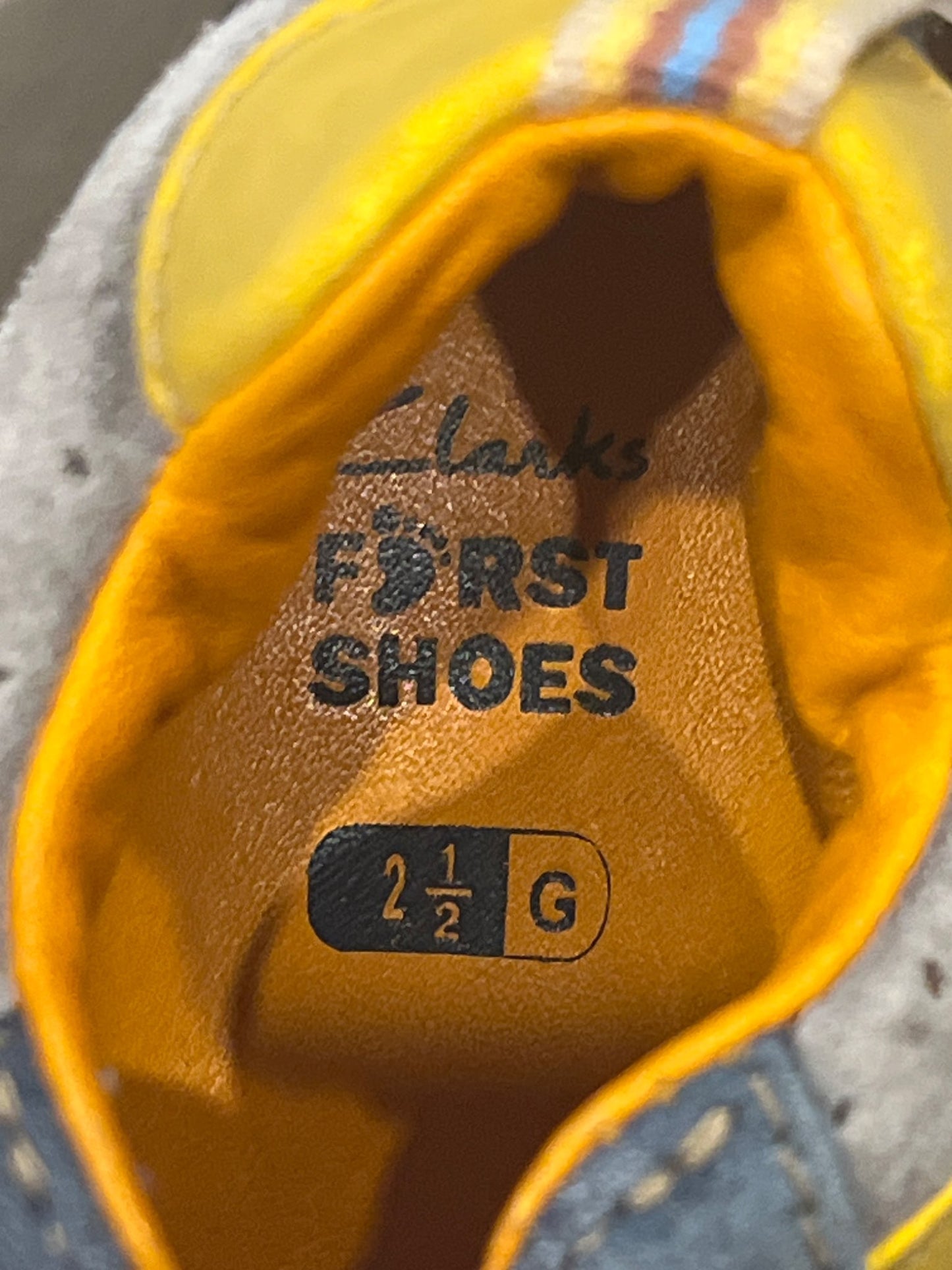 Baby Boys First Shoes by Clarks, size 2.5, VGUC, Shoes 2.5 (Baby: 0-12 mth)