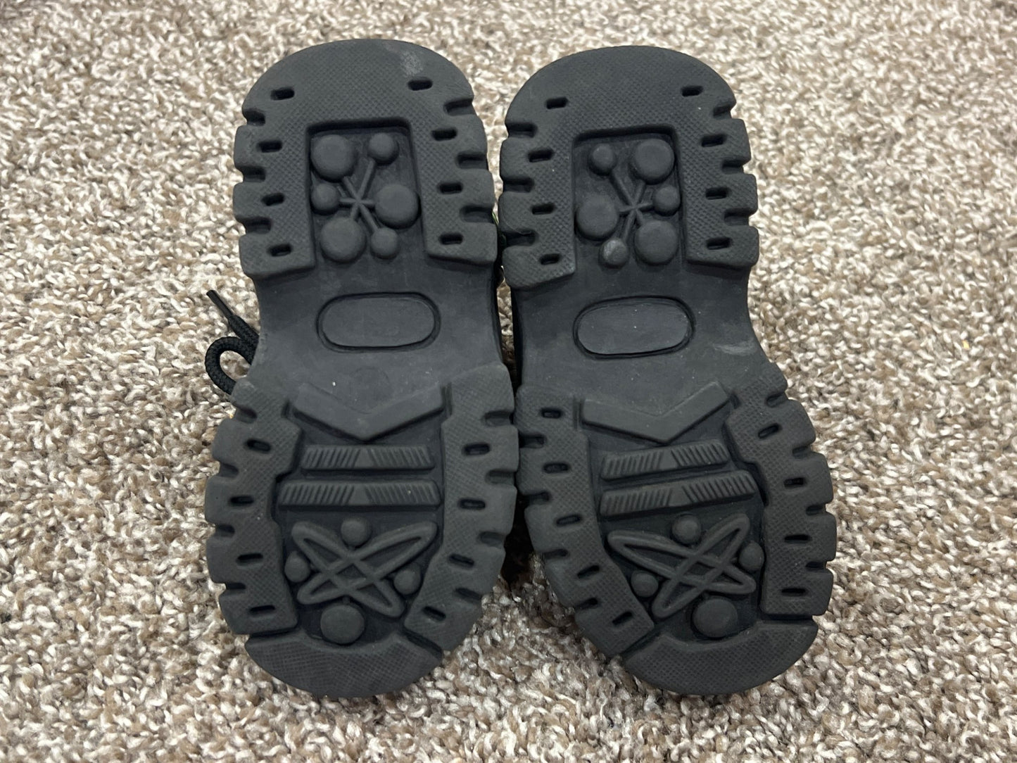 Boys Buzz Lightyear Black Boots, size 6, VGUC, Shoes 6 (Walkers:12-24 mth)