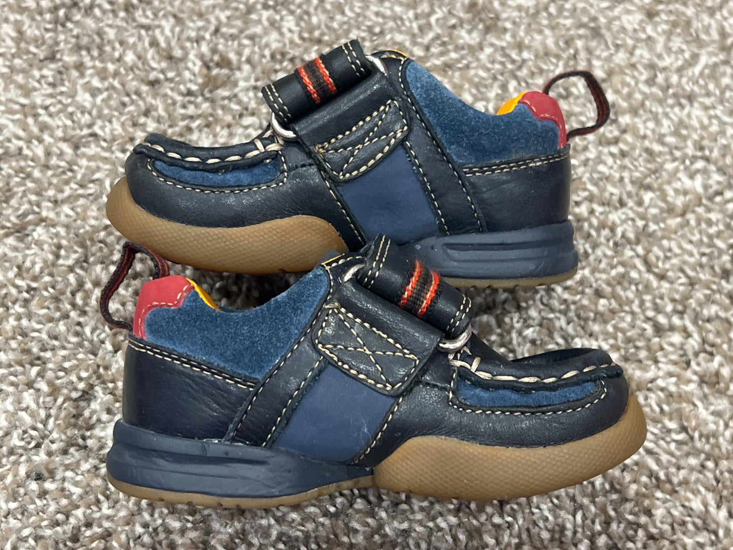 Boys First Shoes by Clarks, size 4, VGUC, Shoes 4 (Baby: 0-12 mth)