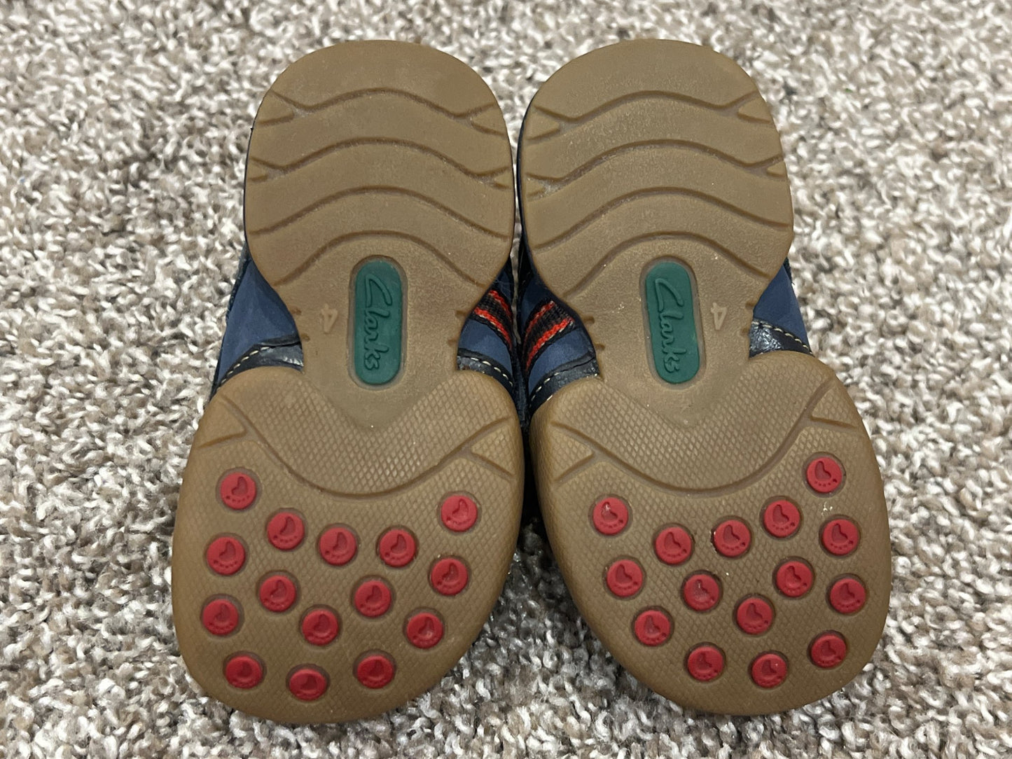 Boys First Shoes by Clarks, size 4, VGUC, Shoes 4 (Baby: 0-12 mth)
