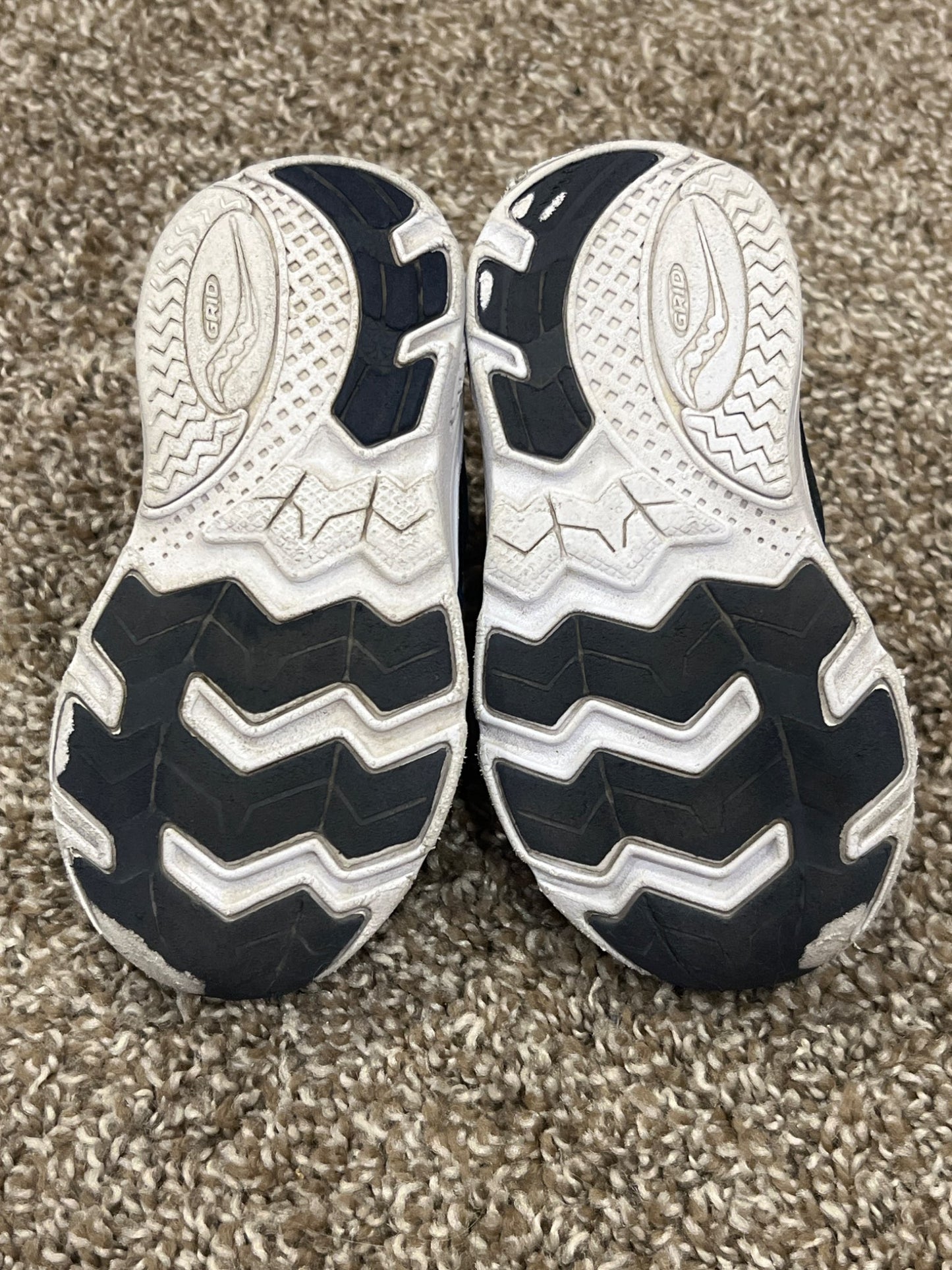 Boys Saucony Ride Running Shoes Sneakers, size 8W, VGUC, Shoes 8 (Toddler:2-4yr)