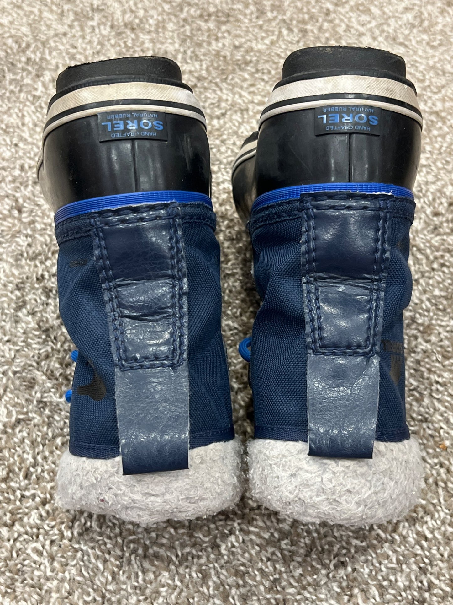 Boys, Navy Blue Sorel Winter Boots, Size 12, VGUC, Shoes 12 (Toddler:2-4yr)