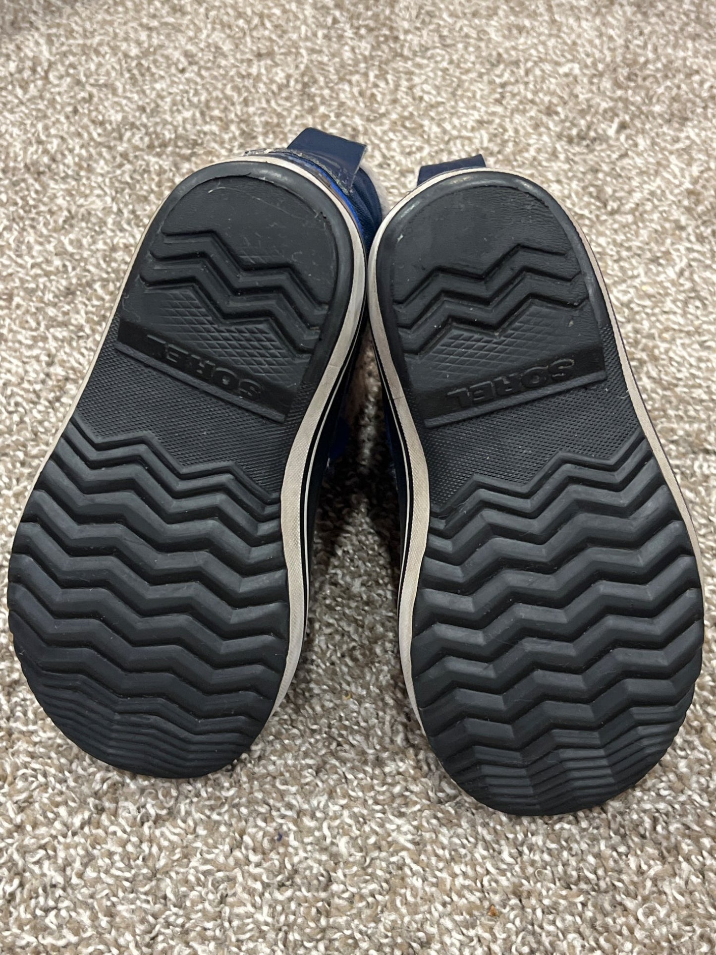 Boys, Navy Blue Sorel Winter Boots, Size 12, VGUC, Shoes 12 (Toddler:2-4yr)
