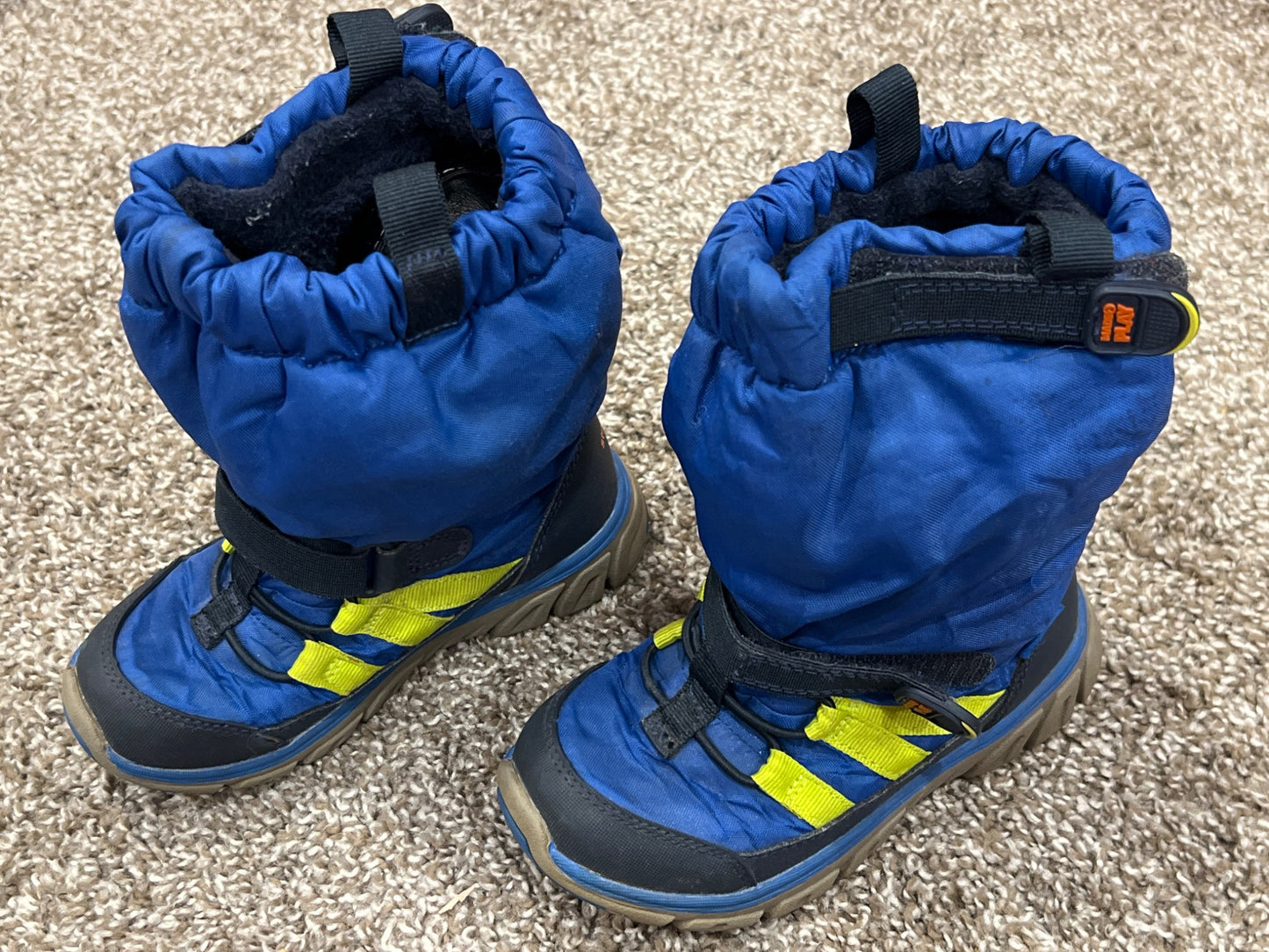 Boys, Blue Running Shoe Winter Boots, Size 10, VGUC, Shoes 10 (Toddler:2-4yr)