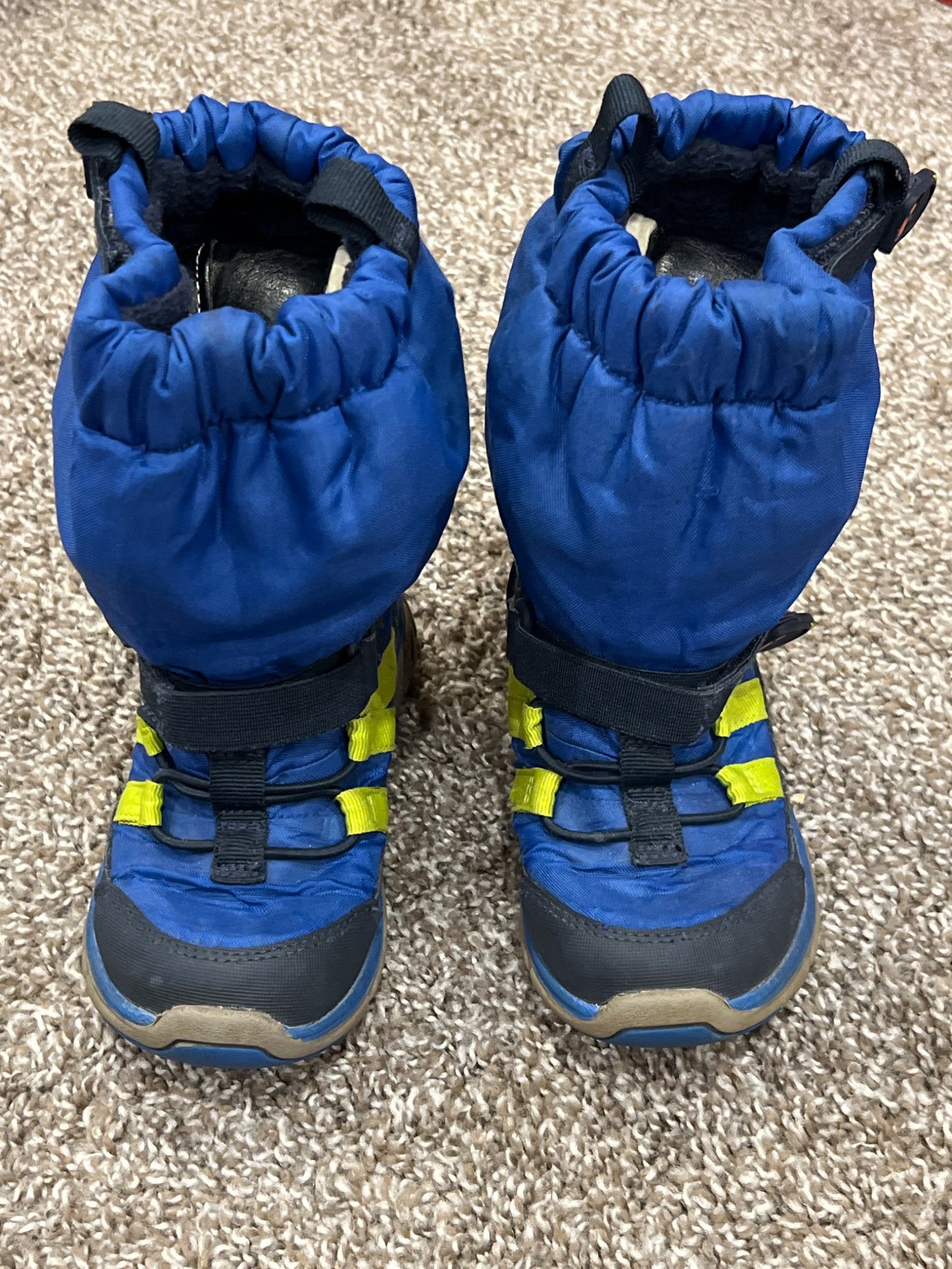 Boys, Blue Running Shoe Winter Boots, Size 10, VGUC, Shoes 10 (Toddler:2-4yr)