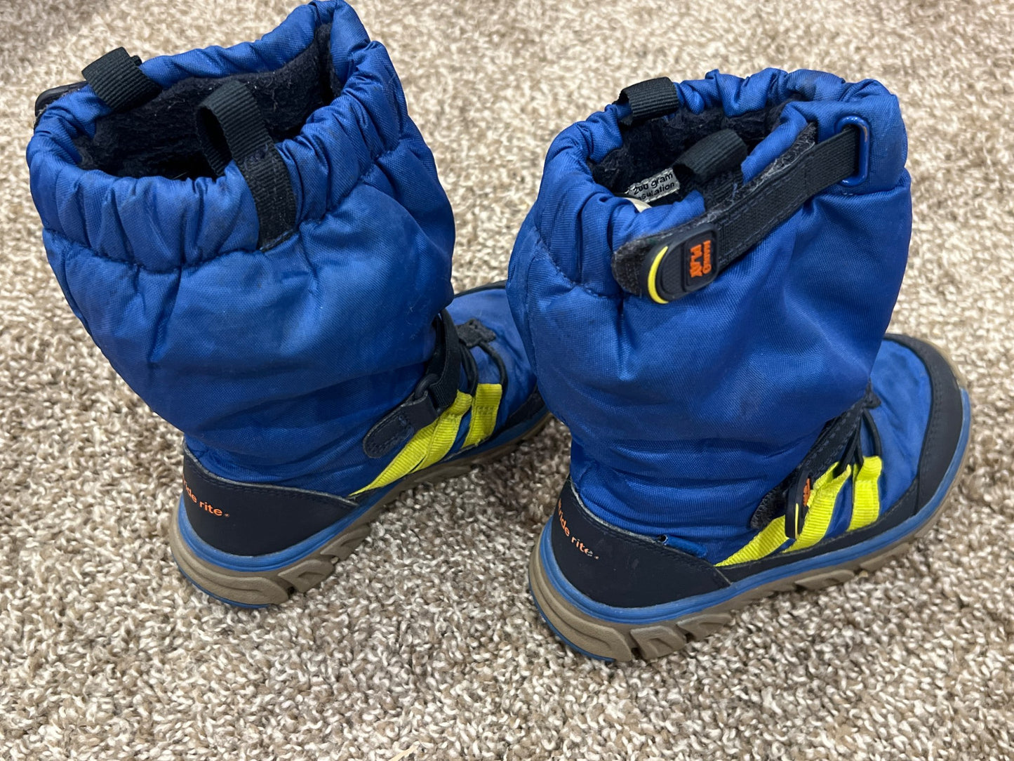 Boys, Blue Running Shoe Winter Boots, Size 10, VGUC, Shoes 10 (Toddler:2-4yr)