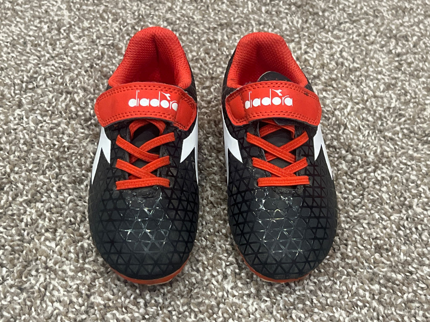 Diadora Soccer Cleats, size 9T, VGUC, Shoes 9 (Toddler:2-4yr)